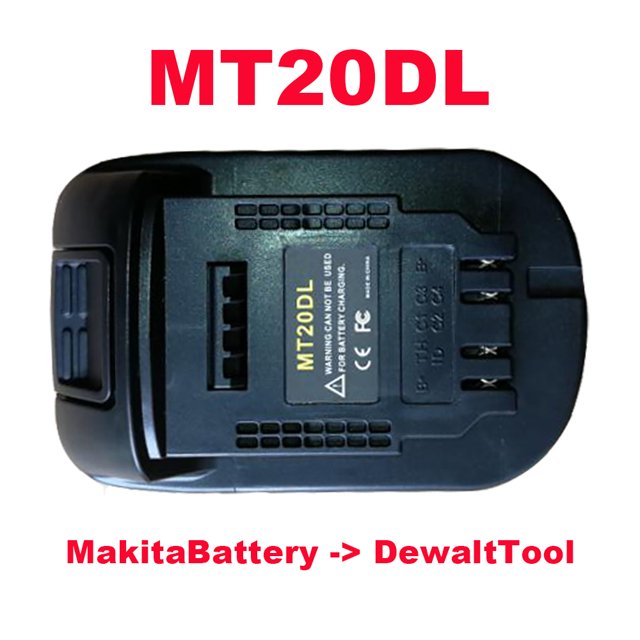 Power Tool Adapter DM18M Converter For Dewalt 18V Li-ion Battery for Makita/Milwaukee/Bosch/Ryobi/Hitache/Metabo/Worx/Devon Tool