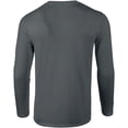 thumbnail image 4 of Gildan Mens Soft Style Long Sleeve T-Shirt, 4 of 5