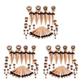 thumbnail image 4 of Transemion 36 Pieces Ear Gauges Stretching Kit Expanders 14G-00G Plugs Rose Gold 36 Pcs 3Set, 4 of 6