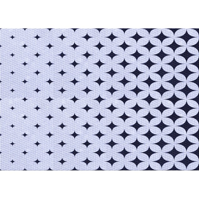 Ahgly Company Machine Washable Indoor Rectangle Transitional Lavender Blue Area Rugs, 3' x 5'