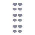 thumbnail image 1 of kurtrusly Adjustable Shoe Heel Pad Insoles for High Heels Customizable Heel Repair Stick light gray 3Set, 1 of 6