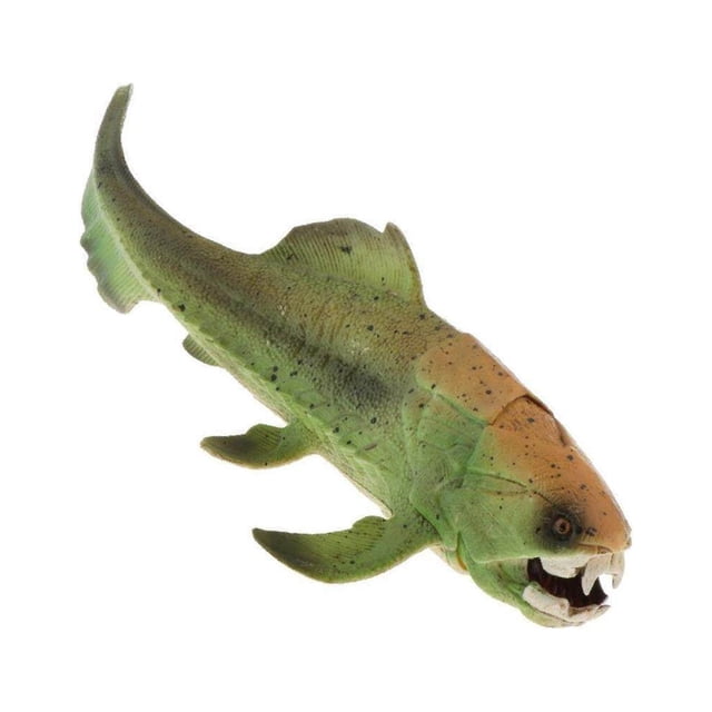 kurtrusly Jouet Modèle d'Animal Marin Réaliste Statique Cadeau pour Enfants Dunkleosteus
