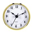 thumbnail image 2 of 3-1/8 inch (80 mm) Clock Insert, Retro Round Decor Battery Operated Movement, for Home Office Living Room Bedroom. Rim Arabic, 2 of 7