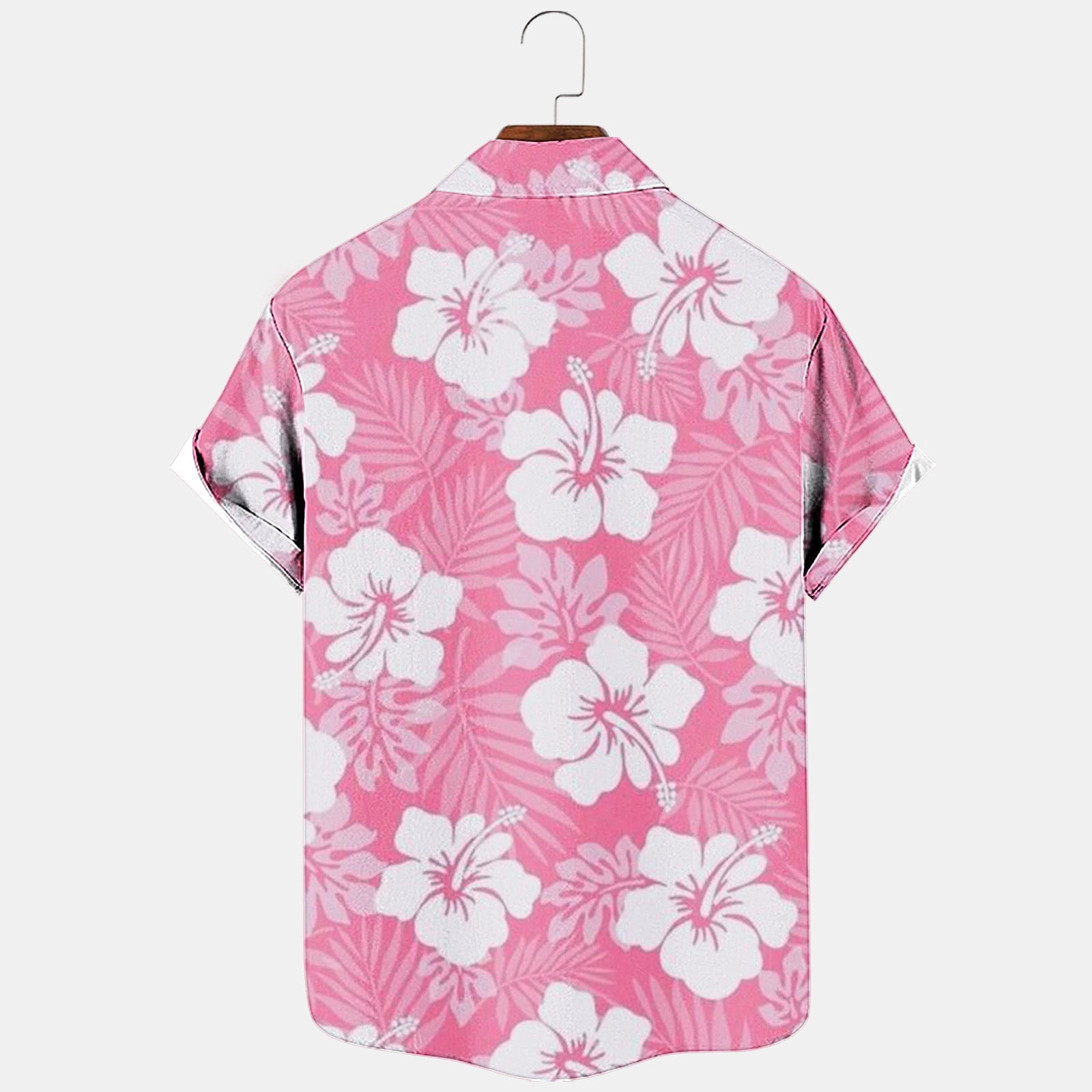 UVEASISHA Floral Beach Shirts for Men,Mens Hawaiian Shirts Short