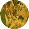 thumbnail image 1 of Ahgly Company Machine Washable Indoor Round Transitional Saddle Brown Area Rugs, 4' Round, 1 of 7