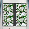 thumbnail image 2 of Rainbow Floral Static Cling Window Film Removable Decal For Glass Doors Privacy Sticker Botanical Designs No Sun Blocking, 2 of 5