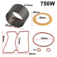thumbnail image 4 of Chendee Vacuum Pump Oil-Free Mute Air Compressor Cylinder Sleeve Piston Cylinder Ring,For 750W, 4 of 8