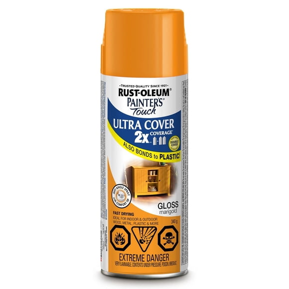 Rust Oleum Painter's Touch 2X Ultra Cover Gloss Marigold 340g