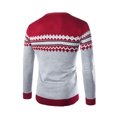 thumbnail image 3 of EGNMCR Chandail pour Hommes Chandail d'Hiver à Manches Longues Col Rond Chandail Décontracté Chandail Chemise de Base Col Rond Chandail, 3 of 3