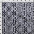 thumbnail image 3 of oneOone Viscose Chiffon Fabric Check Kasuri Fabric Prints By Yard 42 Inch Wide, 3 of 4