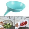 thumbnail image 3 of GUOOL 2Packs Household Drain Bowl Strainer Colander for Fruits Pasta Berry Noodles, 3 of 9