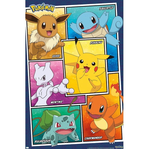 Pokémon - Collage de groupe