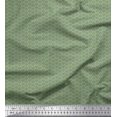 thumbnail image 1 of Soimoi Velvet Fabric Dot & Geometric Small Print Fabric by Yard 58 Inch Wide, 1 of 3