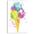 thumbnail image 2 of Cute Colorful Puppy Dog - Animal Canvas Wall Art, 2 of 3