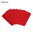 thumbnail image 3 of Unique Bargains 3.5' x 2' Blank Paper Business Cards Small Index Flash Cards Message Note Card, Red 300 Pack, 3 of 5