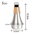 thumbnail image 2 of 2pcs Trumpet Mute Trumpet Training Mute Trumpet Dampener Training Mute Accessory, 2 of 8