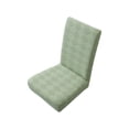 thumbnail image 2 of EGNMCR Home Decor, Room Decor, Wall Decor Elastic Dining Table Chair Cover Half Round Household Chair Cover Cushion Backrest One Universals Chair Flock Stools Cover Cover, 2 of 6