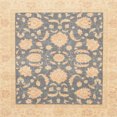 thumbnail image 1 of Ahgly Company Indoor Square Abstract Camel Brown Oriental Area Rugs, 7' Square, 1 of 6
