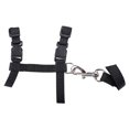 thumbnail image 4 of Pet Cat harness,Adjustable Design Nylon Strap Collar with Leash, Breakaway Cat Safety Harness Black, 4 of 6