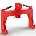 thumbnail image 1 of 3 Point Quick Hitch Adapter, Heavy Duty Q235 Steel Tractor Hitch with 2" Receiver, 3000 lbs Capacity, 1 of 6