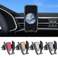 thumbnail image 1 of Support de Téléphone pour Tableau de Bord de Voiture - Support en Alliage d'Aluminium Réglable à 360° pour Navigation GPS et Conduite, 1 of 8