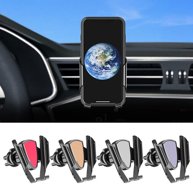 Support de Téléphone pour Tableau de Bord de Voiture - Support en Alliage d'Aluminium Réglable à 360° pour Navigation GPS et Conduite