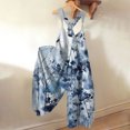 thumbnail image 1 of Mefallenssiah Woman Fashion Printed Summer Sleeveless Pockets Sling Long Jumpsuit, 1 of 1