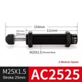 thumbnail image 1 of Bgsha Hydraulic Shock Absorber Hydraulic Buffer Damper Hydraulic Damper Oil Pressure Buffer Damper Cylinder Spring Adjustable AC0806/2020/1008 Accessories, 1 of 1