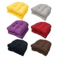 thumbnail image 4 of Birdeem Outdoor Cushion Set of 2, Water-Resistant Patio Bench Pads for Rattan Chair & Garden Sofa, Weatherproof Quick-Dry Fabric, 4 of 9