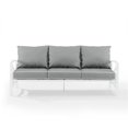 thumbnail image 4 of Crosley Kaplan Outdoor Metal Sofa in Gray, 4 of 12