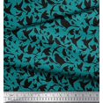 thumbnail image 3 of Soimoi Cotton Cambric Fabric Artistic Bird Printed Craft Fabric by The Yard 42 Inch Wide, 3 of 3