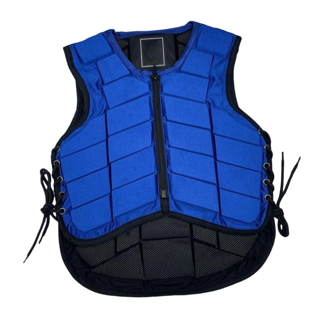 jinwen Equestrian Protector Accessories Gear Protective Horse Riding Vest Child S Blue