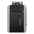 thumbnail image 2 of Cagogo Laptop Backpack, Business Slim Laptop Bag with USB Charging Port for Men Women, Water Resistant 16 Inch Computer Backpack, Durable Travel Backpack for College Study Work Office Commute, 2 of 9