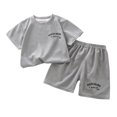thumbnail image 1 of Birdeem Chemises pour Filles Ensemble à Manches Courtes d'Été T-Shirt Coréen à Manches Courtes Col Rond Ensemble Haut/chemise, 1 of 12