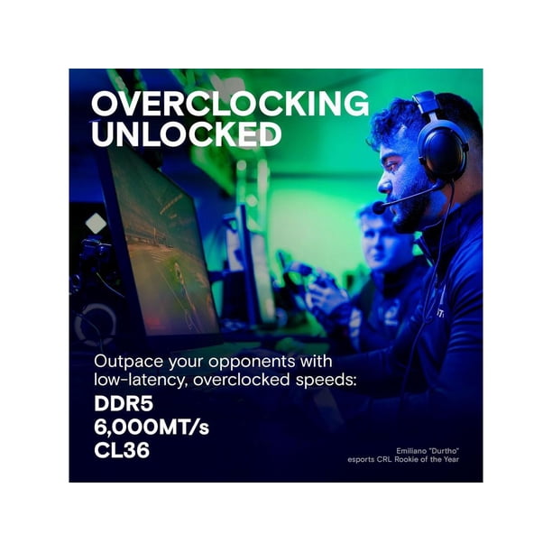 Crucial Pro Overclocking 32GB (2 x 16GB) DDR5 6000 (PC5 48000