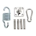 thumbnail image 1 of Herwey Hammock Hanging Kit,Hammock Hanging Kit Durable Wearable Stainless Steel Firm Connection Convenient Practical Hardware For Home, 1 of 8