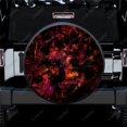 thumbnail image 1 of Colour Grunge Texture Print Spare Tire Cover Waterproof Tire Wheel Protector for Car Truck SUV Camper Trailer Rv 14"-17", 1 of 5