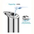 thumbnail image 4 of Aodebiao Automatic Soap Dispenser, Automatic Soap Dispenser Touchless, Kitchen & Bathroom, Adjustable Volume for Liquid Soap, Water-Resistant, Hotel, Restaurant and School, Clog-Free, Stainless Steel, 4 of 6