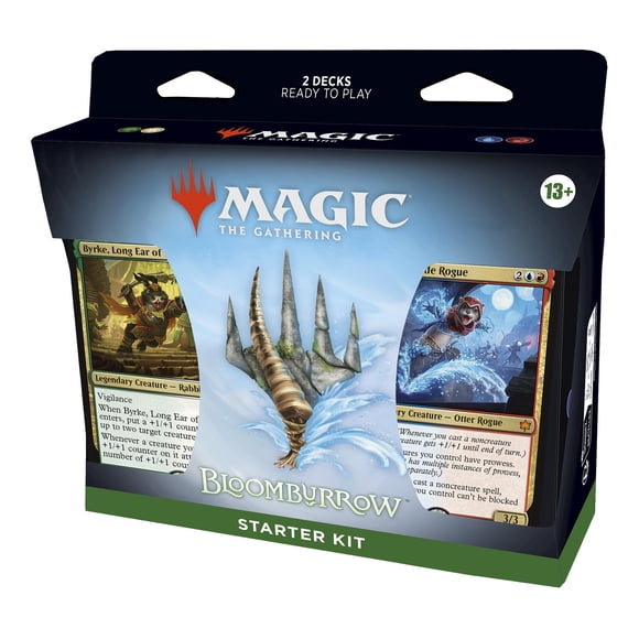 Magic: The Gathering Bloomburrow Trousse de Départ - 2 Jeux de 60 Cartes Préconstruits pour 2 Joueurs, Apprenez à Jouer avec des Cartes Mythiques Rares et Rares, 13 Ans et Plus