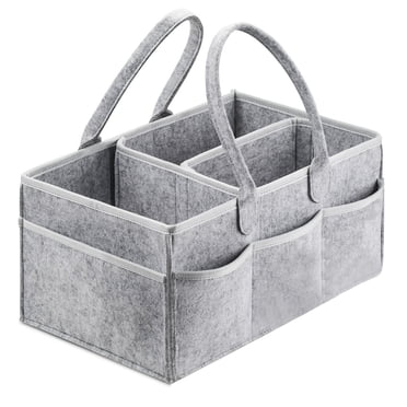 Organisateur de Porte-Couches pour Bébé, Grands Organisateurs et Rangement pour Bébé pour la Chambre de Bébé, Panier à Couches Portable pour Poste à Langer, Convient à la Table à Langer