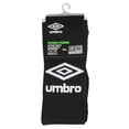 thumbnail image 3 of Umbro Peewee Soccer Sock Black Boys Unisex, 3 of 5