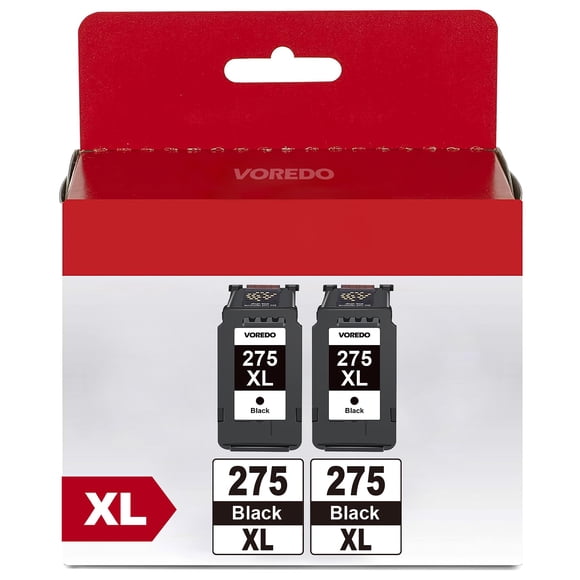 275XL Black Ink Cartridges Compatible for Canon PG-275 Ink Black for Canon PG-275XL Ink Cartridges for Canon Printer Ink 275XL Black PIXMA TR4720 TR47