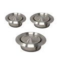 thumbnail image 3 of 1pcs Grille d'Évacuation d'Air Ronde Murale en Acier Inoxydable avec Couvercle en Métal pour Climatiseur, Ventilation, CVC 100 125 150 mm, 3 of 8