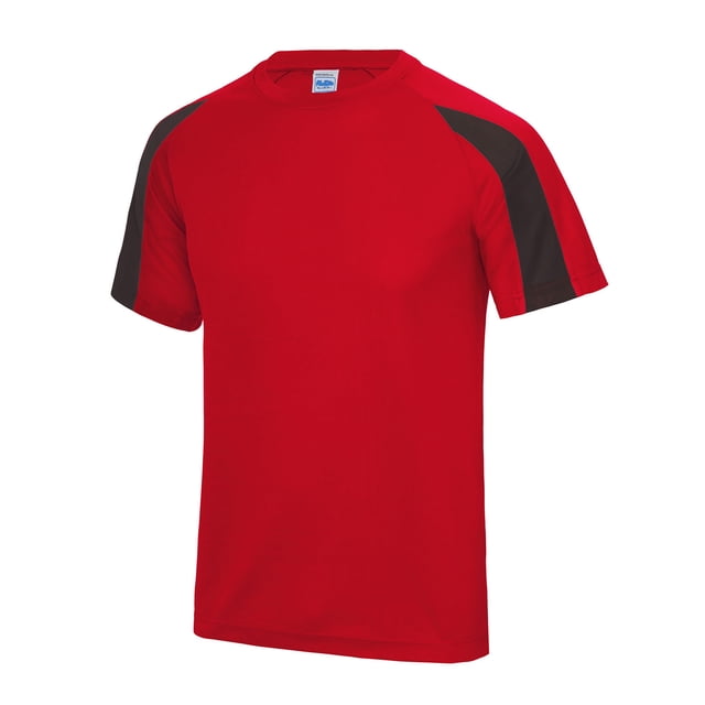 Just Cool T-Shirt de Sport Contrasté pour Hommes
