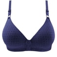 thumbnail image 2 of TIMIFIS Womens Plus Size Bra,Woman's Gathered Together Large Size Daily Bra Underwear No Rims Everyday Adjusting Bralette, 2 of 3