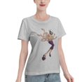 thumbnail image 2 of Women's Basic Short Sleeve T-Shirt One Piece Robin, 2 of 6