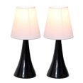 thumbnail image 4 of Paquet de 2 lampes de table Valencia Colors  Simple Designs avec abat-jour en tissu, 4 of 9