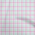 thumbnail image 1 of oneOone Cotton Cambric Light Pink Fabric Check Craft Projects Decor Fabric Printed By The Yard 42 Inch Wide, 1 of 4