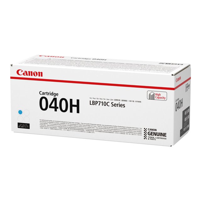 Canon 040 H - High Capacity - cyan - original - toner cartridge - for imageCLASS LBP712Cdn