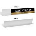 thumbnail image 2 of Printtoo Personalized Desk Name Plate Pretty Classic Custom Acrylic Office Desk Name Plate Accessory 2x8 Inches, 2 of 5